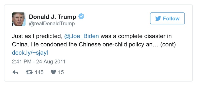 Post preview from Donald Trump