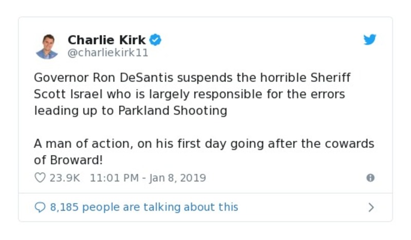 Post preview from Donald Trump