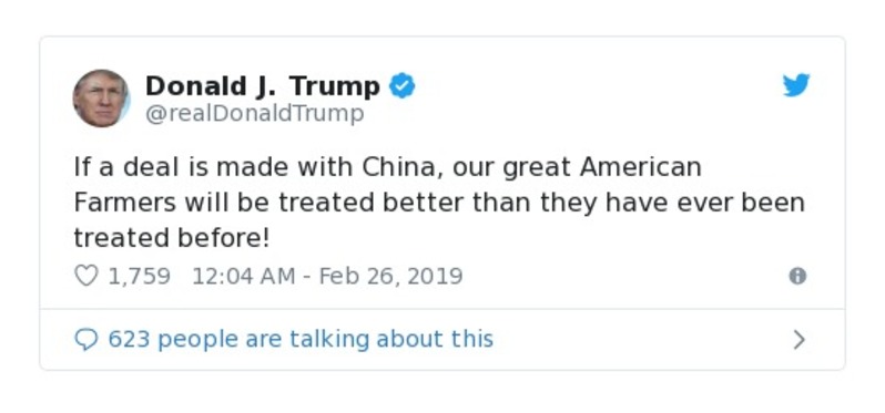 Post preview from Donald Trump