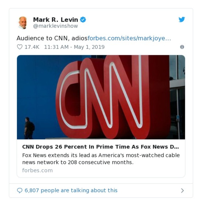 Post preview from Donald Trump