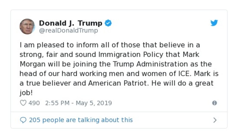 Post preview from Donald Trump