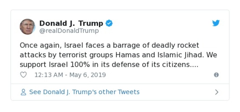 Post preview from Donald Trump