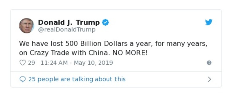 Post preview from Donald Trump