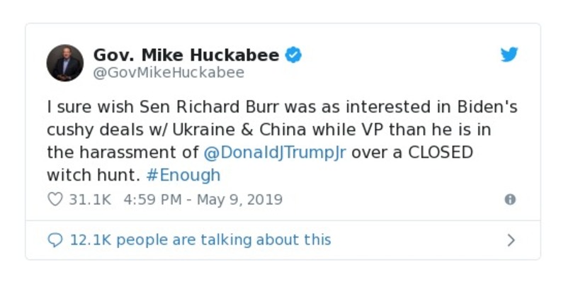 Post preview from Donald Trump