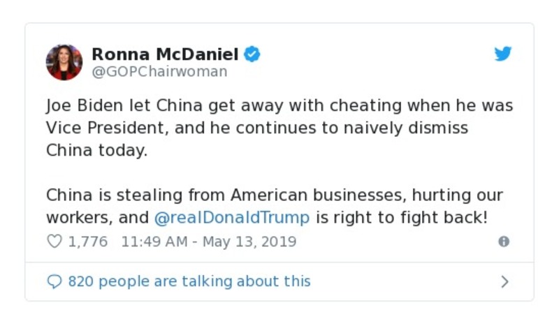 Post preview from Donald Trump