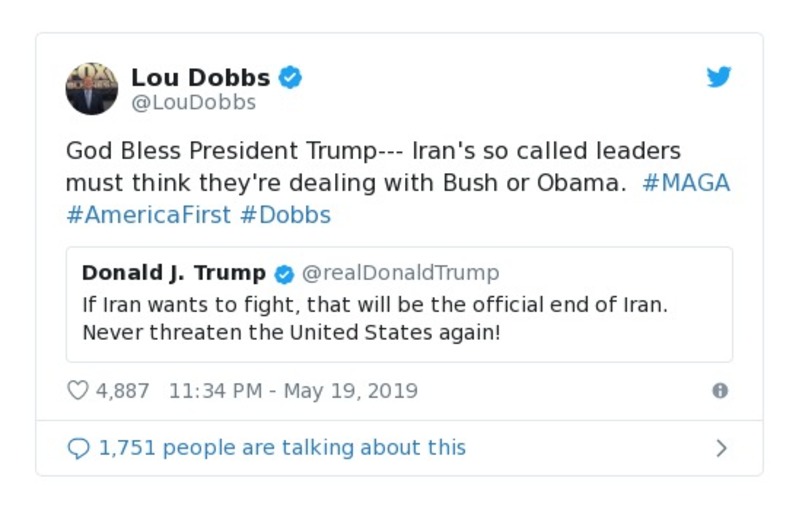 Post preview from Donald Trump