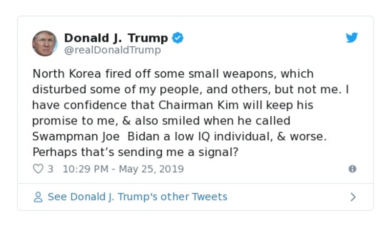 Post preview from Donald Trump