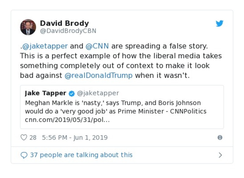 Post preview from Donald Trump