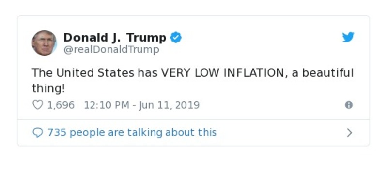 Post preview from Donald Trump