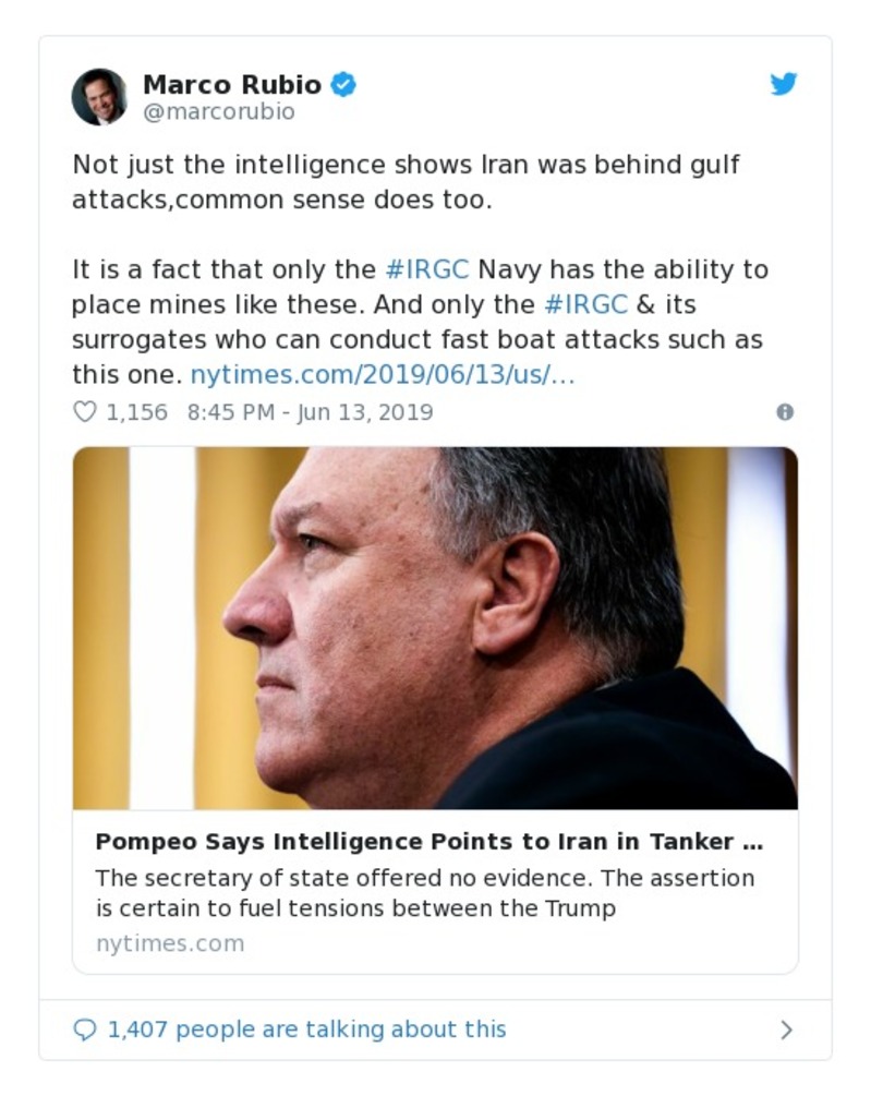 Post preview from Donald Trump