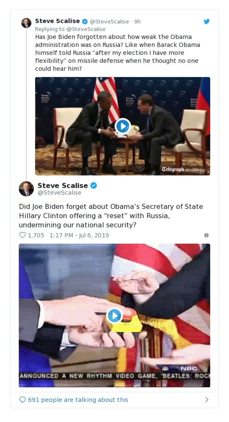 Post preview from Donald Trump