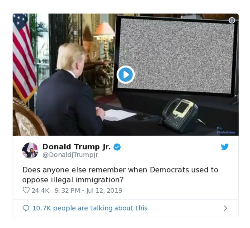 Post preview from Donald Trump