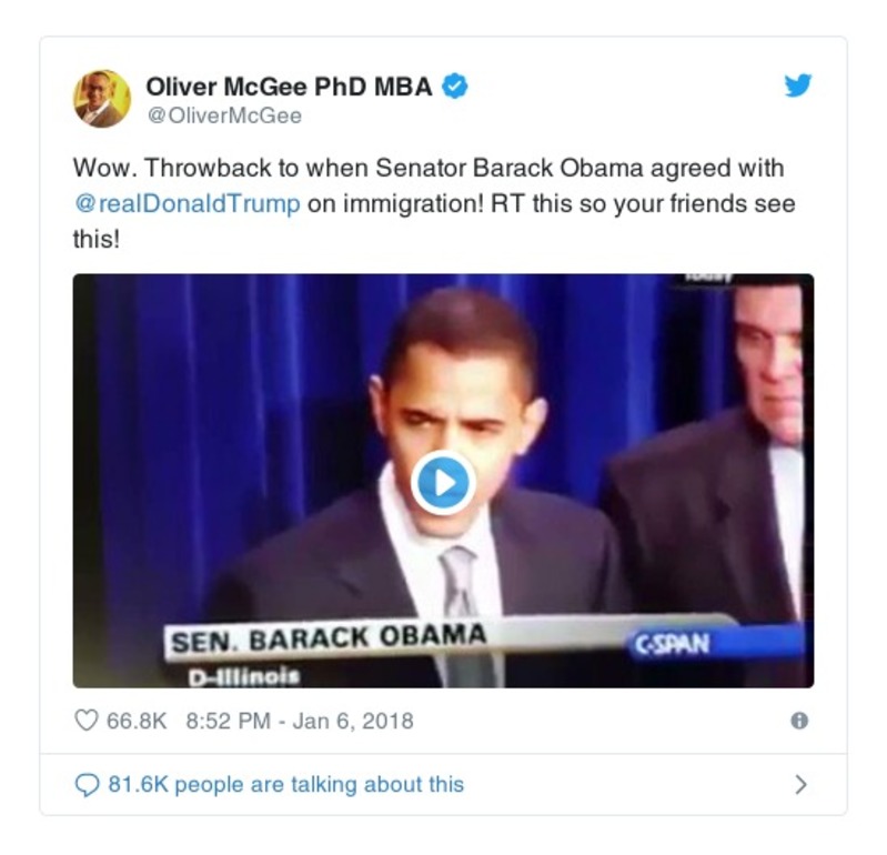 Post preview from Donald Trump