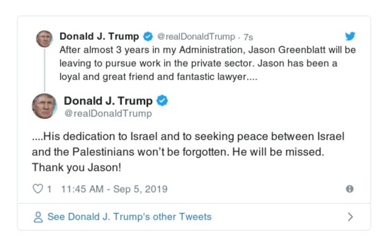 Post preview from Donald Trump