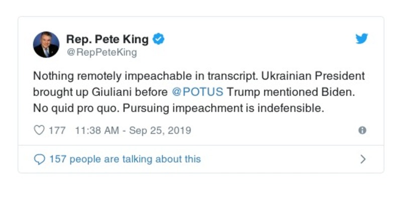 Post preview from Donald Trump