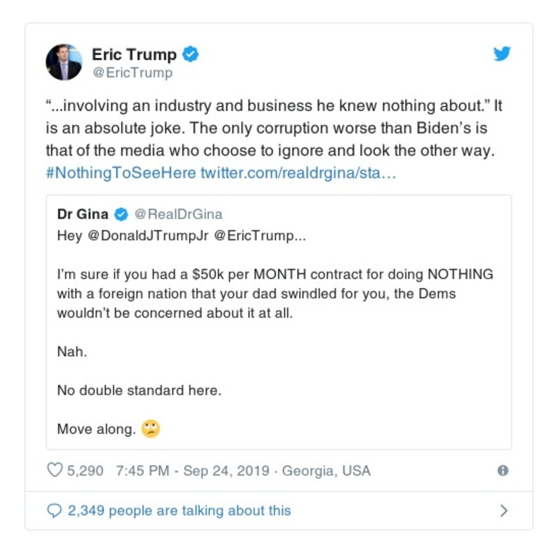 Post preview from Donald Trump