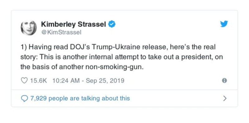 Post preview from Donald Trump