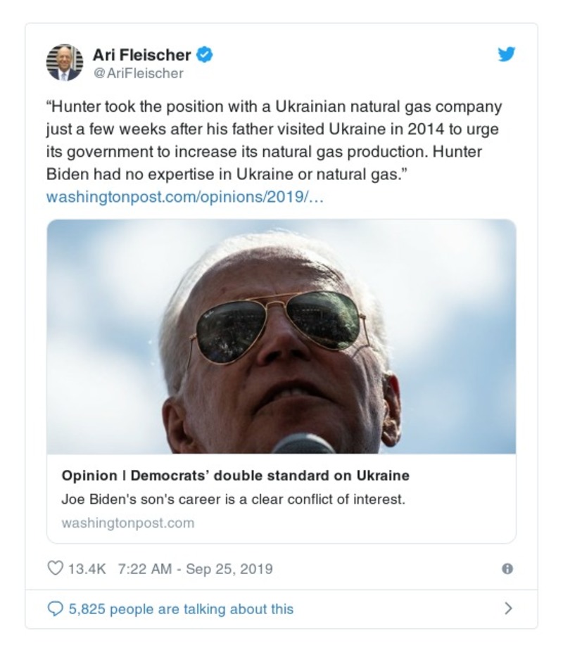 Post preview from Donald Trump