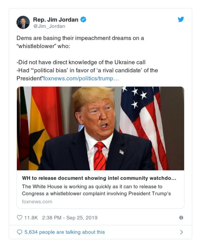 Post preview from Donald Trump