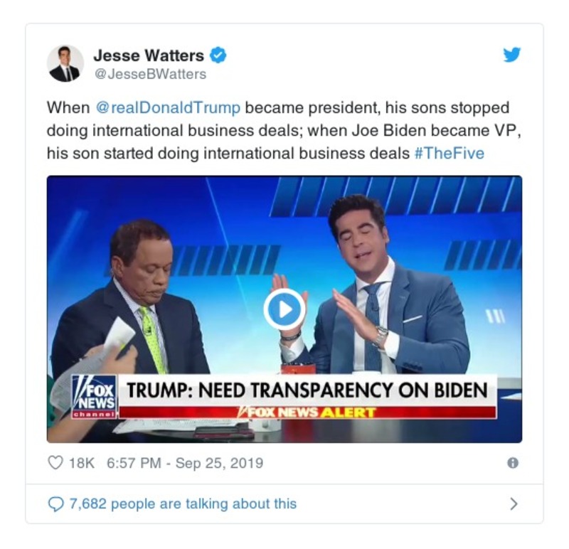 Post preview from Donald Trump