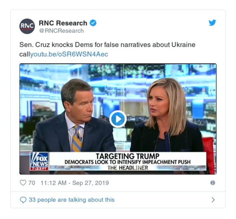 Post preview from Donald Trump