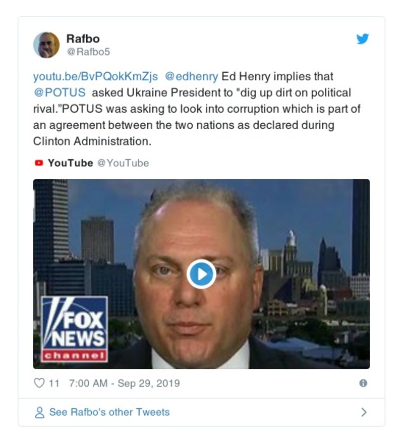 Post preview from Donald Trump