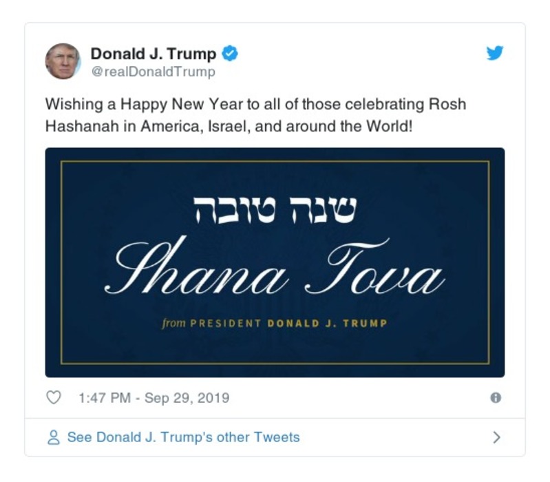 Post preview from Donald Trump