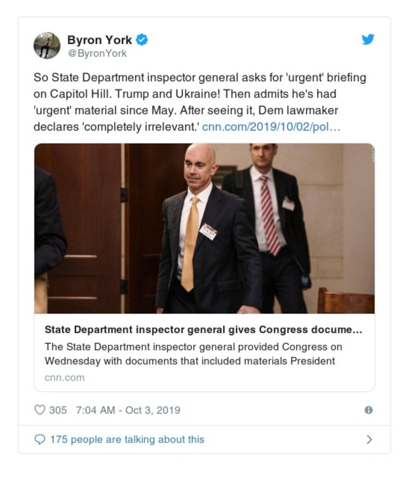 Post preview from Donald Trump