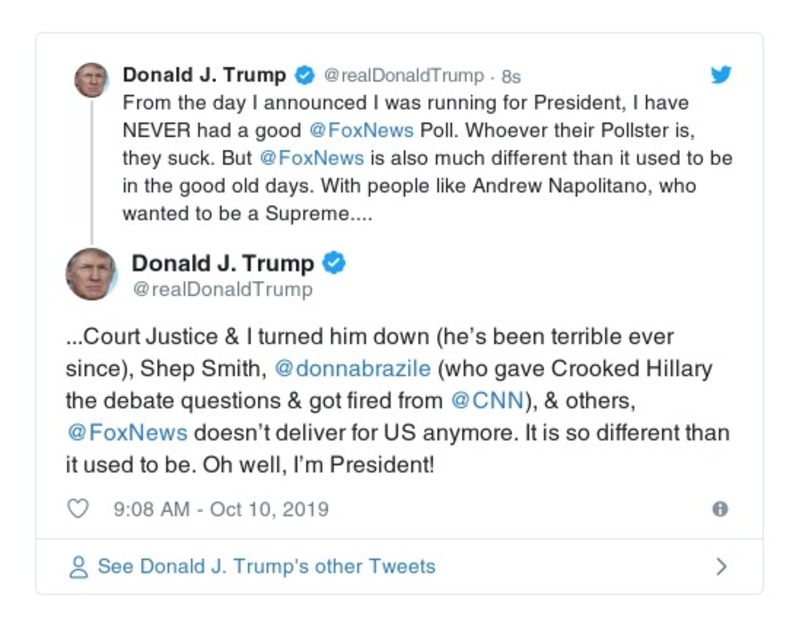 Post preview from Donald Trump