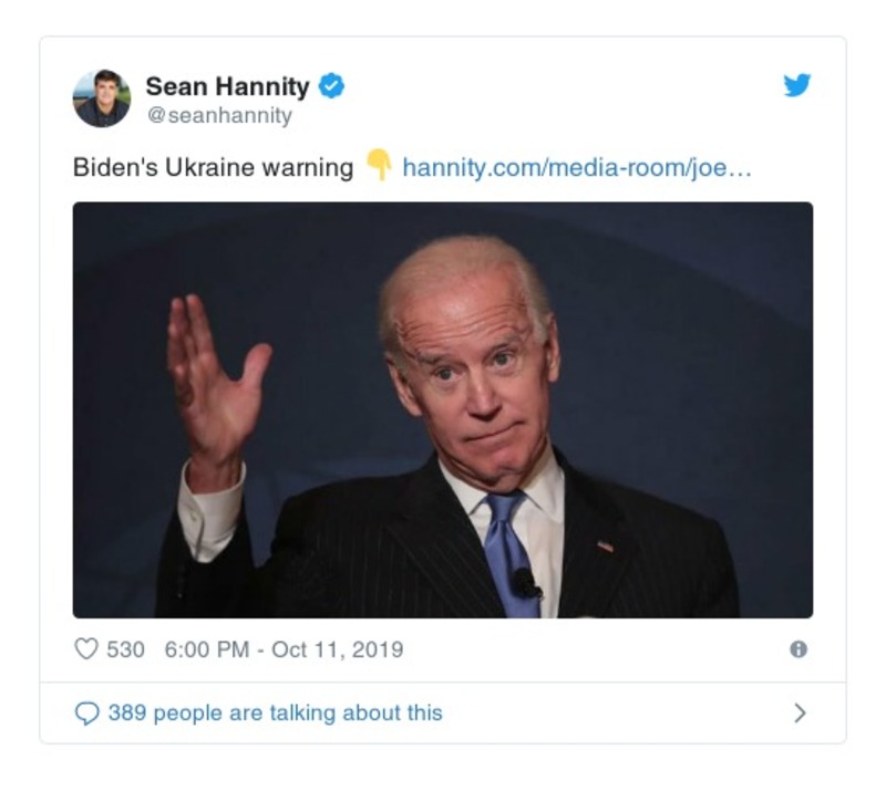 Post preview from Donald Trump