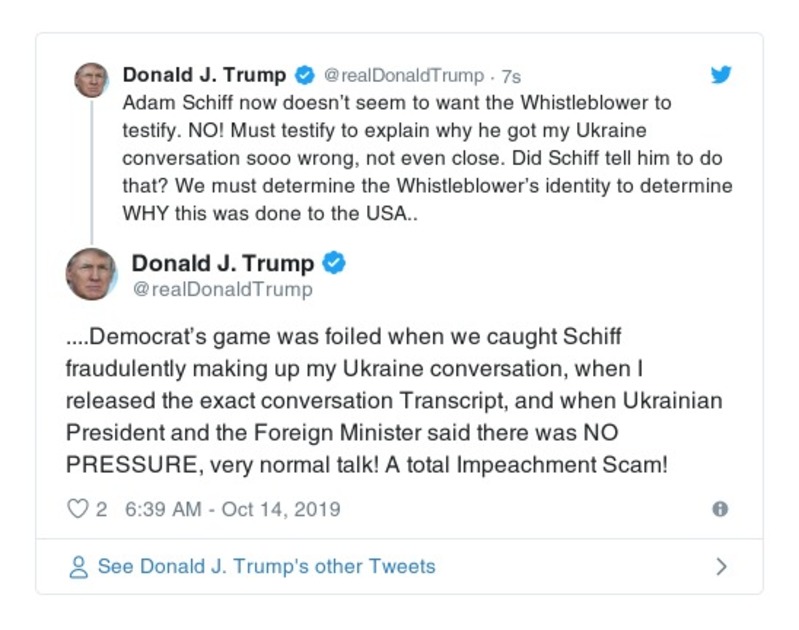 Post preview from Donald Trump