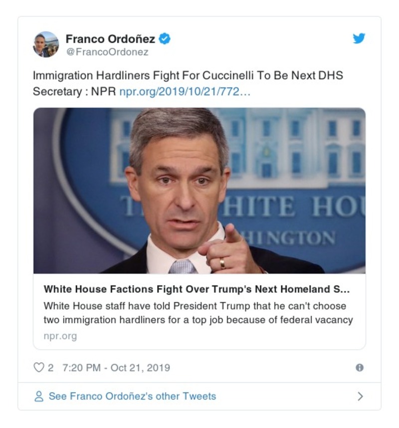 Post preview from Donald Trump