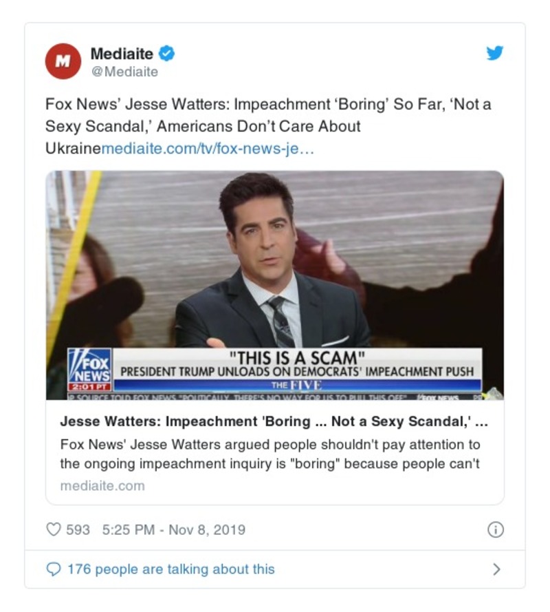 Post preview from Donald Trump