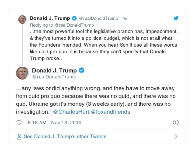 Post preview from Donald Trump