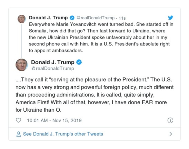 Post preview from Donald Trump