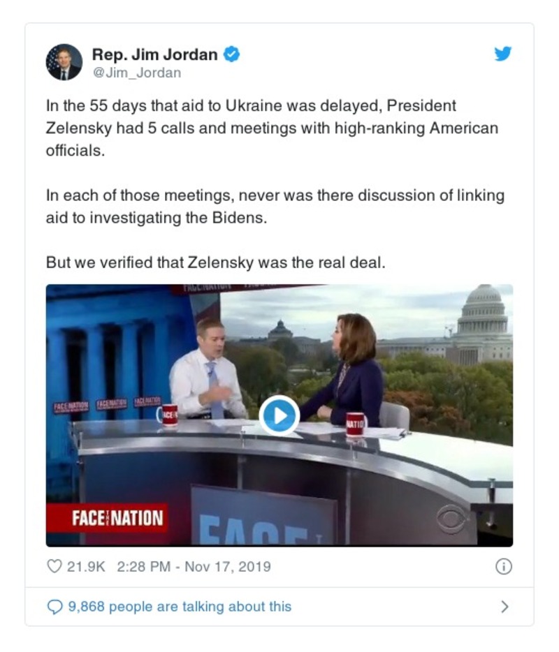 Post preview from Donald Trump