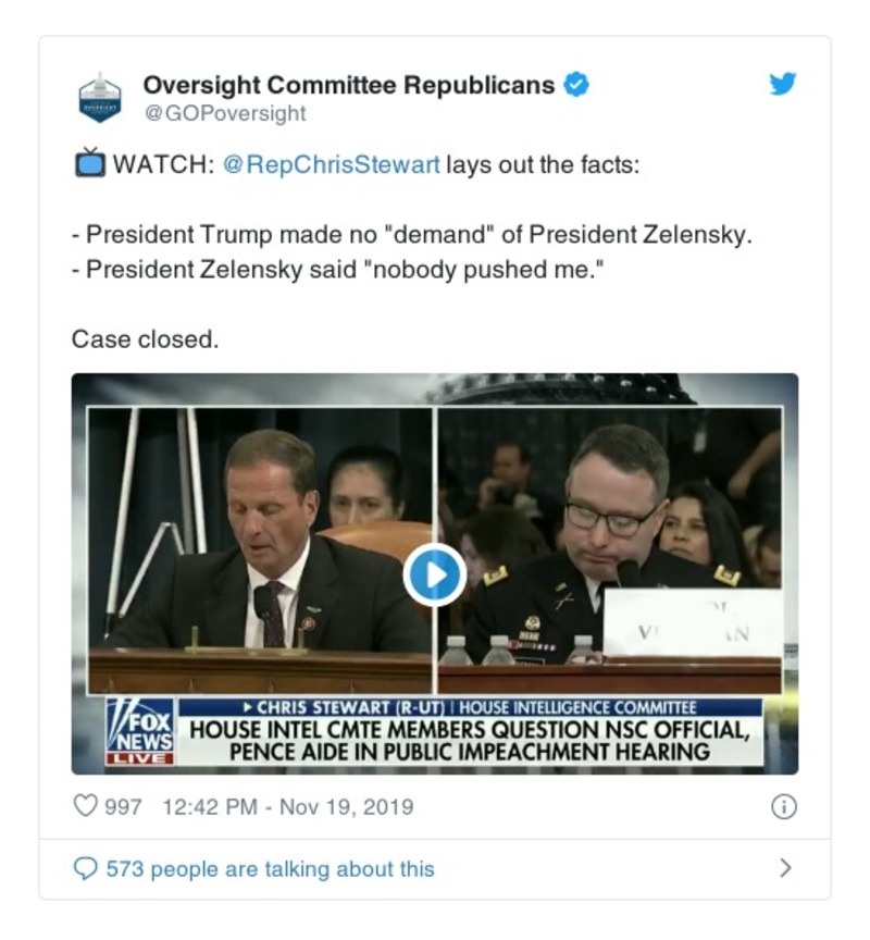 Post preview from Donald Trump