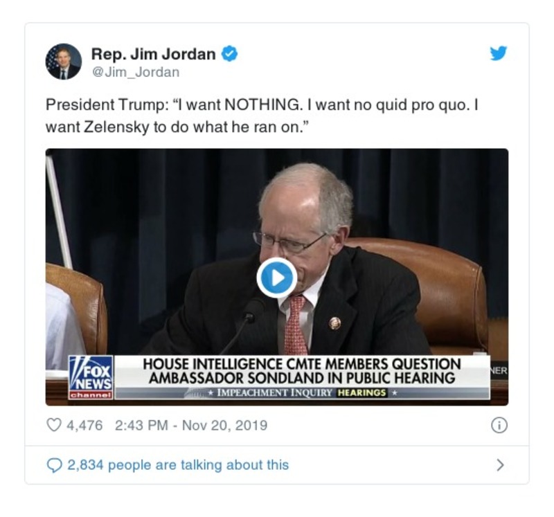 Post preview from Donald Trump