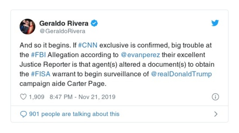 Post preview from Donald Trump