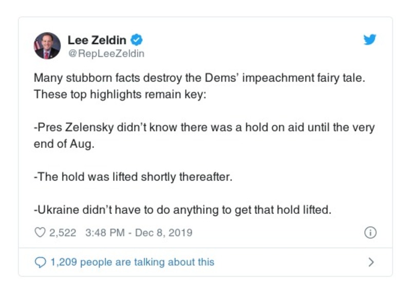 Post preview from Donald Trump