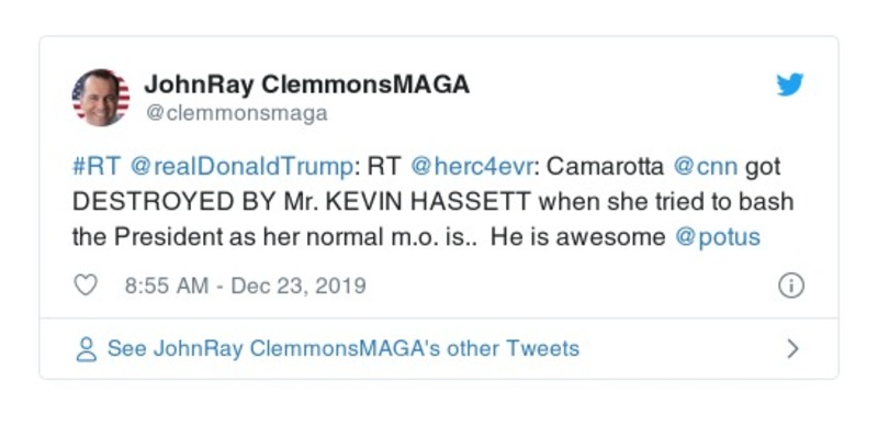 Post preview from Donald Trump