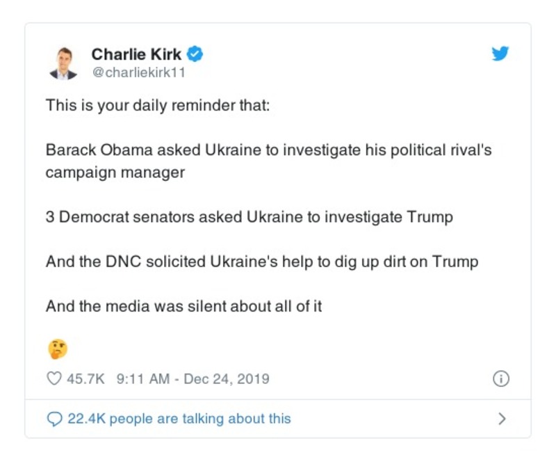 Post preview from Donald Trump