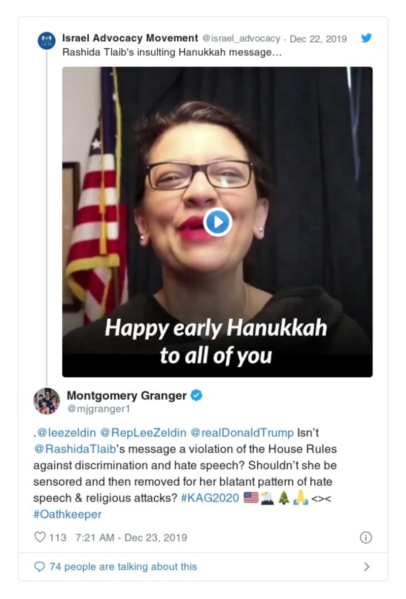 Post preview from Donald Trump