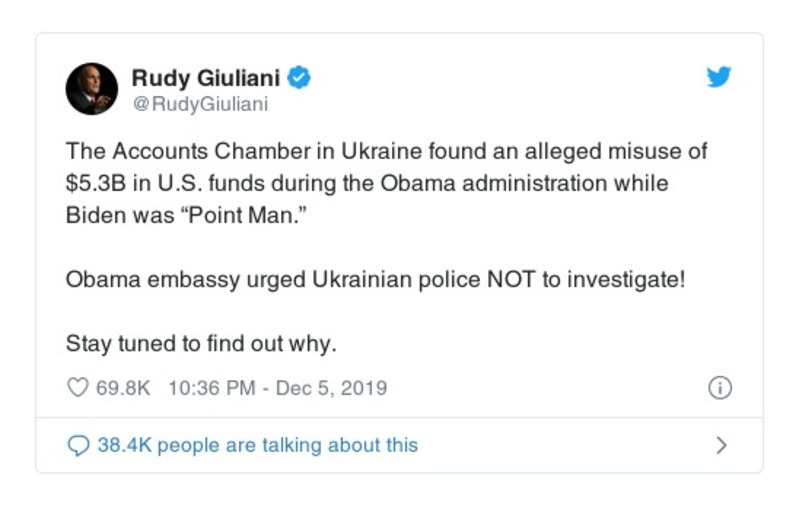 Post preview from Donald Trump