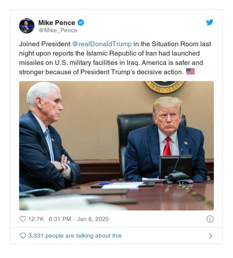 Post preview from Donald Trump