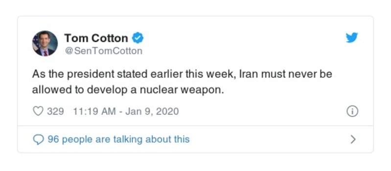 Post preview from Donald Trump