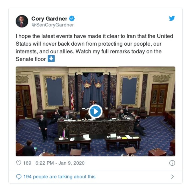 Post preview from Donald Trump