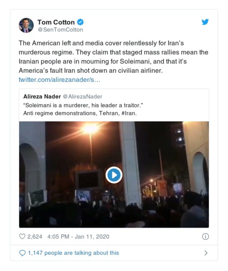 Post preview from Donald Trump