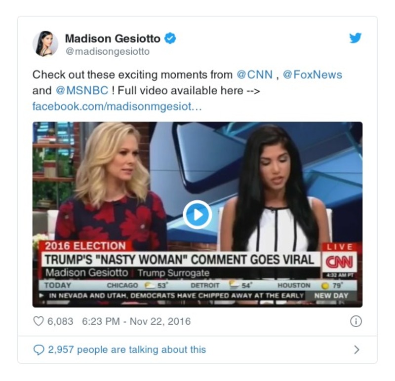 Post preview from Donald Trump