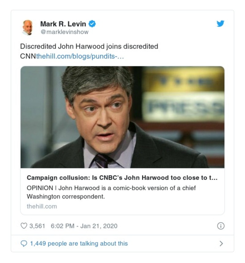 Post preview from Donald Trump